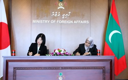 ޖަޕާން ސަރުކާރުގެ ޖޭ.ޑީ.އެސް ސްކޮލަރޝިޕް އެހީގެ އެއްބަސްވުމުގައި ސޮއިކޮށްފި