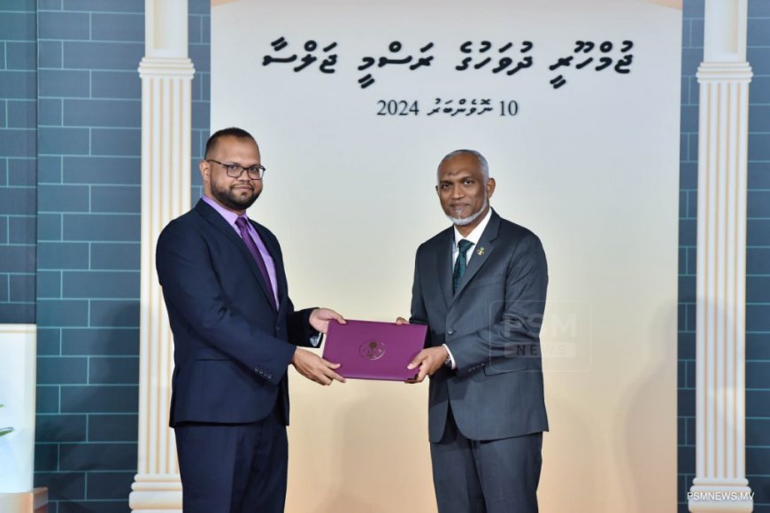 މަތީ ދަރަޖަ ހޯދާ ފަރާތްތަކަށް ރައީސުލްޖުމްހޫރިއްޔާ ދެއްވާ ޚާއްޞަ އިނާމަށް ނަން ހުށަހެޅުމުގެ ފުރުސަތު ހުޅުވާލައިފި