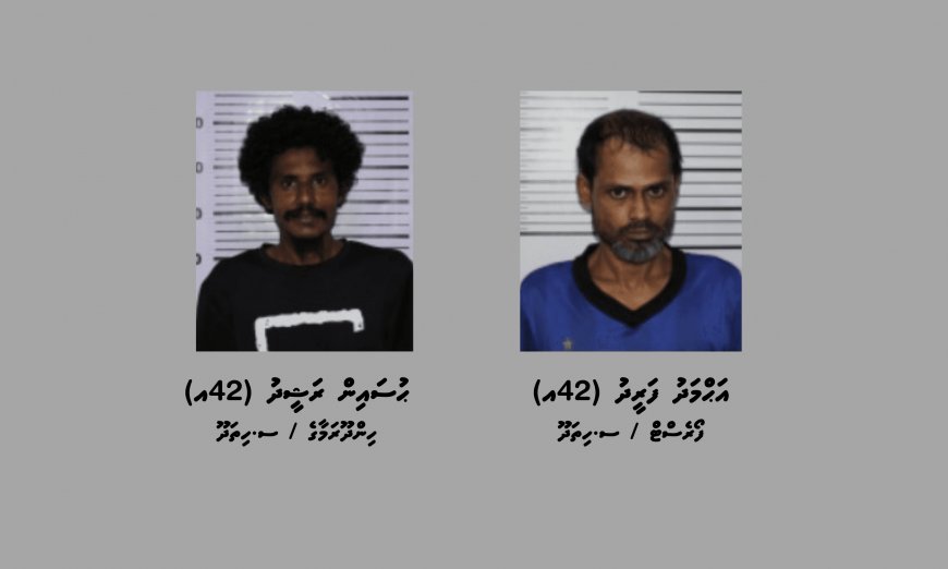 ފޭދޫ ފިހާރައަކުން ވަގަށް ނެގި ތަކެތި ހޯދައި ދެ މީހަކު ހައްޔަރުކޮށްފި