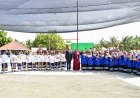 President and First Lady arrive in Utheemu for National Day celebrations
