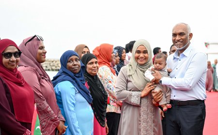 ރައީސުލްޖުމްހޫރިއްޔާގެ ދެކަނބަލުން އއ. އުކުޅަހަށް ވަޑައިގަންނަވައިފި