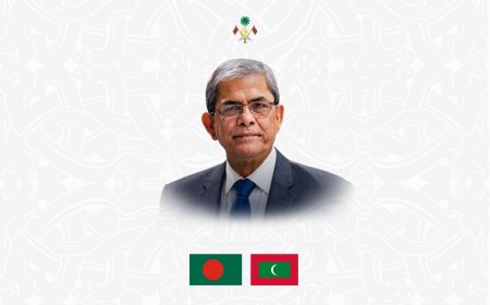 ބަންގްލަދޭޝްގެ އިންތިޚާބީ އައު ރައީސަށް ރައީސުލްޖުމްހޫރިއްޔާ ތަހުނިޔާ ފޮނުއްވައިފި