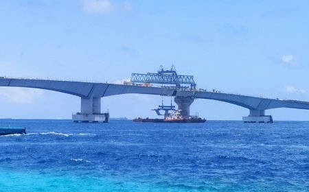 ތިލަމާލެ ބްރިޖުން މާލެއާއި ވިލިމާލެ އެއްކޮށް ގުޅާލައިފި: އަންނަ އަހަރުގެ ޑިސެމްބަރުގައި ހުޅުވޭނެ ކަމަށް ލަފާކުރެވޭ