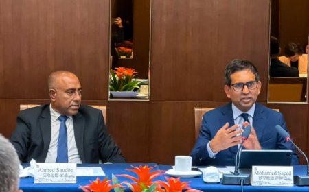 ރާއްޖޭގެ ތަރައްޤީއަށް އެހީވުމަށް ޗައިނާ އޮތީ ތައްޔާރަށް: މިނިސްޓަރ ސަޢީދު