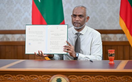ދިވެހިރާއްޖޭގެ މަސްވެރިކަމުގެ ޤާނޫނަށް 2 ވަނަ އިޞްލާޙު ގެނައުމުގެ ބިލު ރައީސް ތަޞްދީޤުކުރައްވައިފި