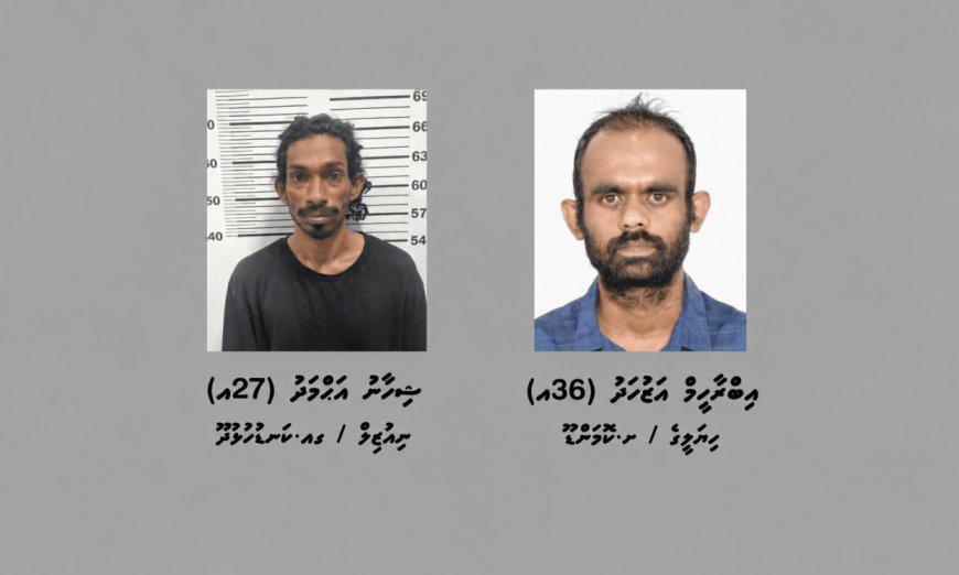 ޓެރަރިޒަމްގެ މައްސަލައެއްގެ ތަހުގީގަށް ދެ މީހަކު ހޯދުމަށް ފުލުހުން އިއުލާންކޮށްފި