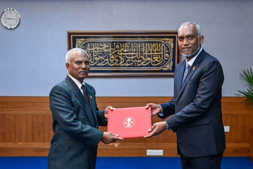 ރައީސުލްޖުމްހޫރިއްޔާ، ވަޒީފާއާބެހޭ ޓްރައިބިއުނަލްގެ މެންބަރުކަމަށް ޝުޢައިބު ޔޫސުފް ޢައްޔަންކުރައްވައިފި