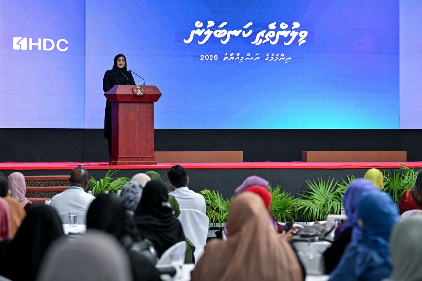ޤައުމީ ތަރައްޤީގެ ބިންގަލަކީ އަންހެނުން ބާރުވެރިކުރުން: މެޑަމް ސާޖިދާ