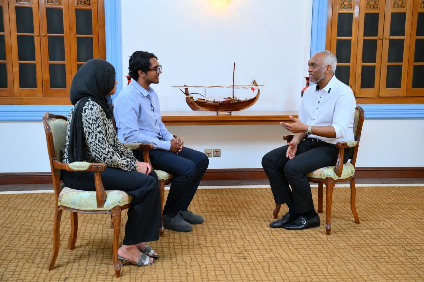 ސައިންސާއި، އިންޖިނިއަރިންގ އަދި ހިސާބުގެ ދާއިރާތަކުން ރާއްޖޭގައި ވަޒީފާގެ ފުރުޞަތުތައް ފަހިކޮށްދެއްވުމަށް ސަރުކާރުން މަސައްކަތްކުރައްވަމުން ގެންދަވާނެ: ރައީސް