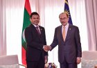 ރައީސުލްޖުމްހޫރިއްޔާގެ ނައިބު މެލޭޝިއާގެ ބޮޑުވަޒީރުގެ އަރިހަށް އިޙްތިރާމުގެ ޒިޔާރަތެއް ކުރައްވައިފި