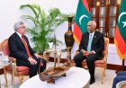 ތުރުކީވިލާތުގެ އޭކޭ ޕާޓީގެ ވަފުދެއް، ރައީސުލްޖުމްހޫރިއްޔާގެ އަރިހަށް އިޙްތިރާމުގެ ޒިޔާރަތެއް ކުރައްވައިފި