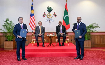ދިވެހިރާއްޖެއާއި މެލޭޝިއާއާ ދެމެދު މުހިންމު ފަހުމުނާމާތަކުގައި ސޮއިކޮށްފި