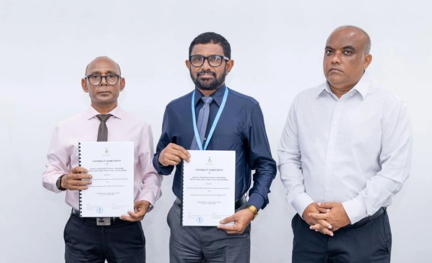 އިންނަމާދޫ އަދި މާރަންދޫގެ ތަރައްޤީގެ މުހިންމު މަޝްރޫޢުތަކެއް އެމްޓީސީސީއާ ހަވާލުކޮށްފި