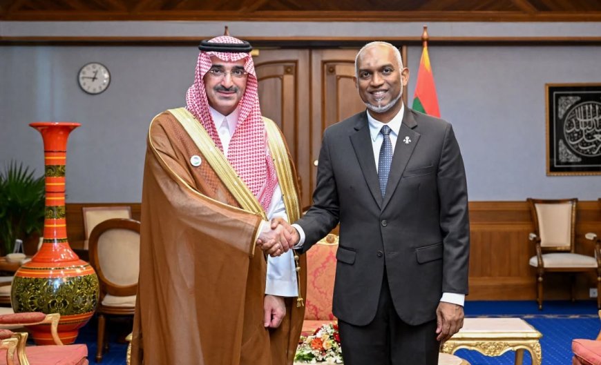 ސައުދީ ފަންޑުގެ ސީއީއޯ ރަސްމީ ދަތުރުފުޅެއްގައި ރާއްޖެ ވަޑައިގެންފި