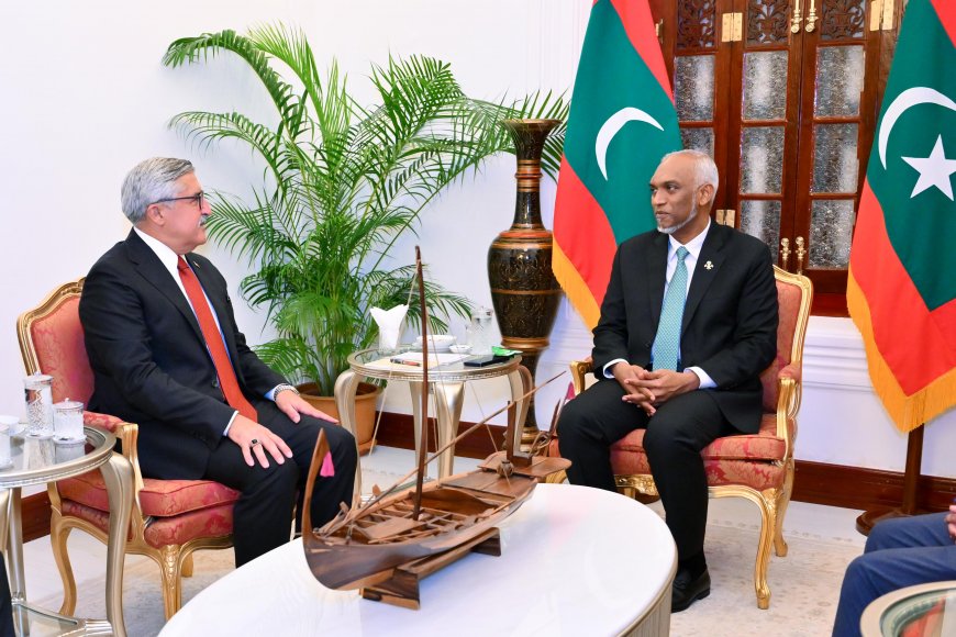ތުރުކީވިލާތުގެ އޭކޭ ޕާޓީގެ ވަފުދެއް، ރައީސުލްޖުމްހޫރިއްޔާގެ އަރިހަށް އިޙްތިރާމުގެ ޒިޔާރަތެއް ކުރައްވައިފި