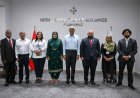 ރައީސުލްޖުމްހޫރިއްޔާގެ ދެކަނބަލުން އިސްލާމްއާބާދުގައި ހުންނަ ދިވެހިރާއްޖޭގެ ހައިކޮމިޝަނަށް ޒިޔާރަތްކުރައްވައިފި
