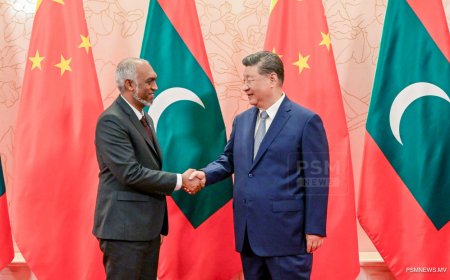 ރާއްޖޭގެ ތަރައްޤީގެ ދަތުރުގައި ޗައިނާއަކީ ސާބިތު ބައިވެރިއެއް: ރައީސް