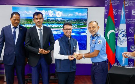 އިންޓަރޕޯލްގެ"އިންސްޓްރަކްޓަރ ޑިވެލޮޕްމަންޓް ކޯސް" ނިންމުމުގެ ރަސްމިއްޔާތު ބާއްވައިފި