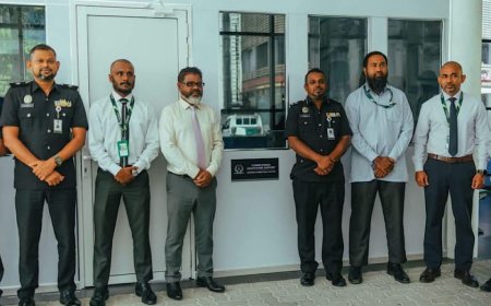 ހުޅުމާލެ ހޮސްޕިޓަލުގައި "ކަރެކްޝަނަލް ހެލްތްކެއާ ސަޕޯޓް" ޕޯސްޓެއް ހުޅުވައިފި