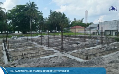ހއ. ބާރަށު ޕޮލިސް ސްޓޭޝަން އިމާރާތް ކުރުމުގެ އަމަލީ މަސައްކަތް އެމްޓީސީސީން ފަށައިފި