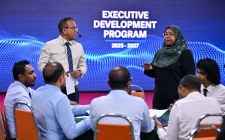 ރައީސުލްޖުމްހޫރިއްޔާގެ އޮފީހުން ކުރިއަށްގެންދާ އެގްޒެކެޓިވް ޑިވެލޮޕްމަންޓް ޕްރޮގްރާމް ބާއްވައިފި