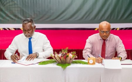 އައްޑޫ މީދޫގައި ދަނޑުވެރިކަން ކުރިއެރުވުމަށް މިނިސްޓްރީއާއެކު 3 އެއްބަސްވުމެއްގައި ސޮއިކޮށްފި