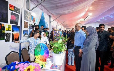 ރައީސުލްޖުމްހޫރިއްޔާ، "މޯލްޑިވްސް އެކްސްޕޯ 2026" އިފްތިތާޙުކޮށްދެއްވައިފި