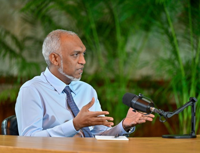 2027 ވަނަ އަހަރުގެ އެންމެ ބޮޑު އަމާޒަކީ މިހާރު ފެށިފައިވާ މަޝްރޫޢުތަކުގެ ތެރެއިން %70 މަޝްރޫޢު އެއްކޮށް ނިންމައި ހަވާލުކުރުން: ރައީސް