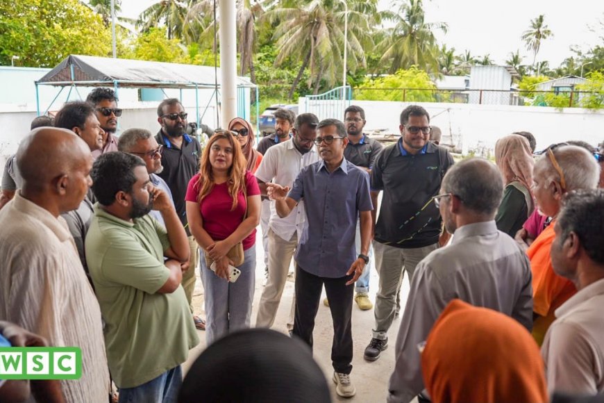 ފުވައްމުލައް އަދި އައްޑޫގެ ފެނާއި ނަރުދަމާގެ ޚިދުމަތްތައް އެމްޑަބްލިއުއެސްސީއައި ރަސްމީކޮށް ހަވާލުކޮށްފި