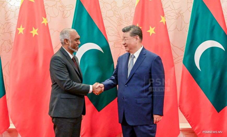 ރާއްޖޭގެ ތަރައްޤީގެ ދަތުރުގައި ޗައިނާއަކީ ސާބިތު ބައިވެރިއެއް: ރައީސް