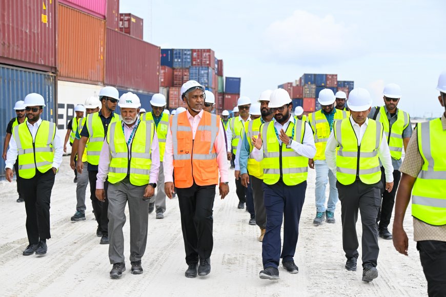 މާލޭ ވިޔަފާރި ބަނދަރު ތިލަފުއްޓަށް ބަދަލުކުރުމަކީ ރާއްޖޭގެ އިޤްތިޞާދު ފުޅާކުރުމަށާއި ވިޔަފާރިތައް ކުރިއެރުމަށް ކުރިއަށްގެންދާ އެންމެ މުހިންމު މަޝްރޫޢު: ރައީސް