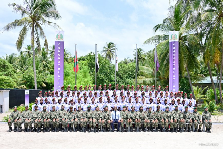 ދިވެހި ވަޠަނީ ޚިދުމަތުގެ ފަންނީ ތަމްރީނުގެ 2 ވަނަ ބެޗުން 73 ދަރިވަރަކު ދަސްވެނިވެއްޖެ