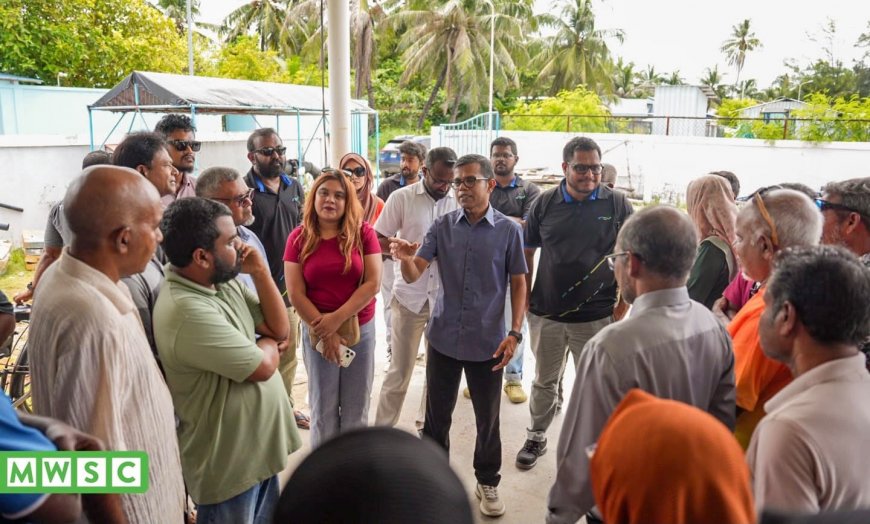 ފުވައްމުލައް އަދި އައްޑޫގެ ފެނާއި ނަރުދަމާގެ ޚިދުމަތްތައް އެމްޑަބްލިއުއެސްސީއައި ރަސްމީކޮށް ހަވާލުކޮށްފި