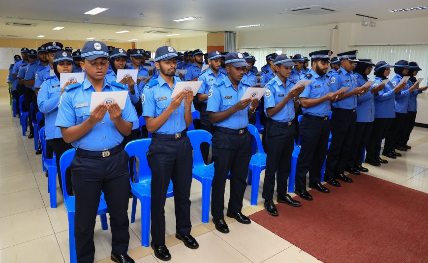 ފުލުހުންގެ ޚިދުމަތާ އަލަށް ގުޅުނު 133 ފުލުހުން ހުވާކޮށްފި